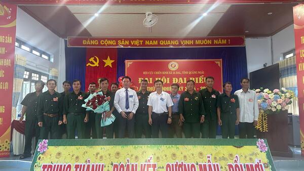 ĐẠI HỘI ĐẠI BIỂU HỘI CỰU CHIẾN BINH XÃ IA ĐAL LẦN THỨ NHẤT, NHIỆM KỲ 2025-2030