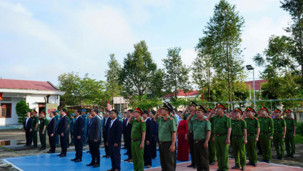 Xã Ia Đal: Tổ chức Lễ chào cờ và sinh hoạt tư tưởng dưới cờ tháng 10 năm 2026