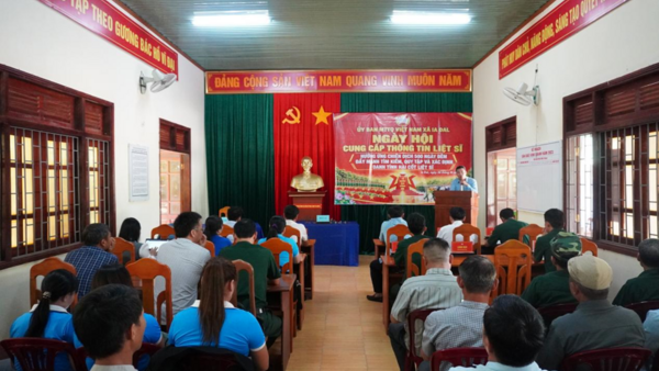 Ngày hội cung cấp thông tin liệt sĩ hưởng ứng Chiến dịch 500 ngày đêm đẩy mạnh tìm kiếm, quy tập và xác định danh tính hài cốt liệt sĩ