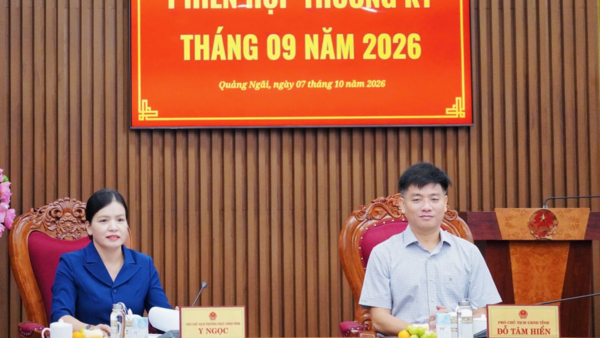 Hội nghị trực tuyến phiên thường kỳ tháng 9 năm 2026 của UBND tỉnh.